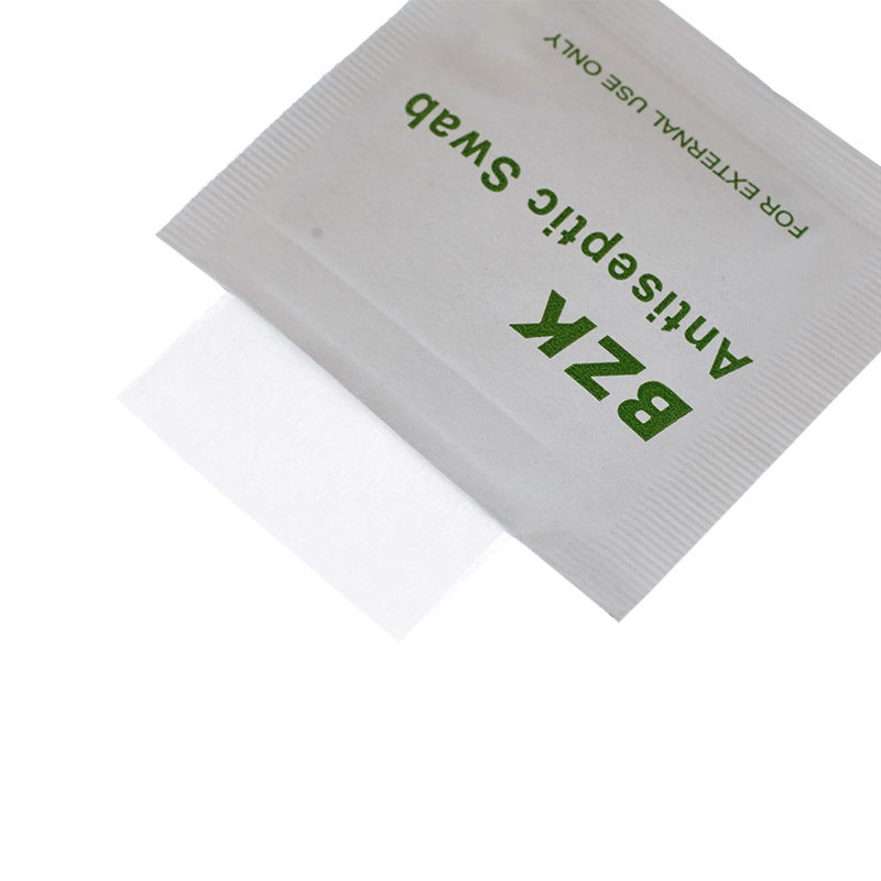 OEM / ODM BZK antiseptic towelette alcohol-liberum manus abstergit 